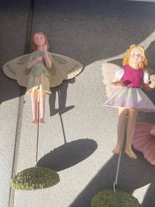 Figuras de hadas de flores (Set de 5)