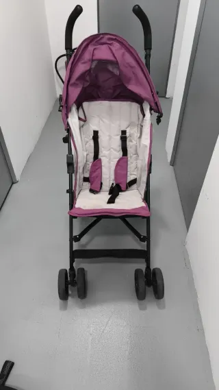 Carro de paseo morado