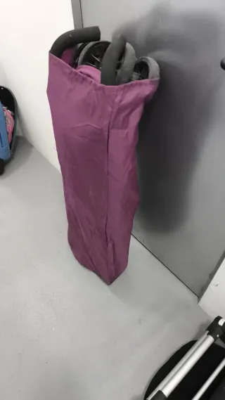 Carro de paseo morado