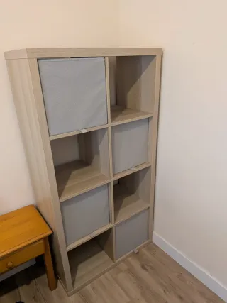 Estantería Kallax 8 cubos + 4 cajones