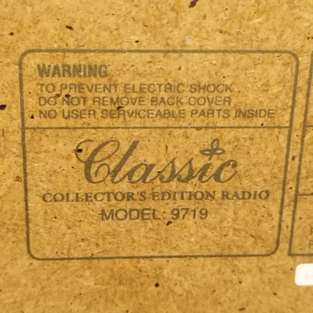 Radio FM Vintage Madera