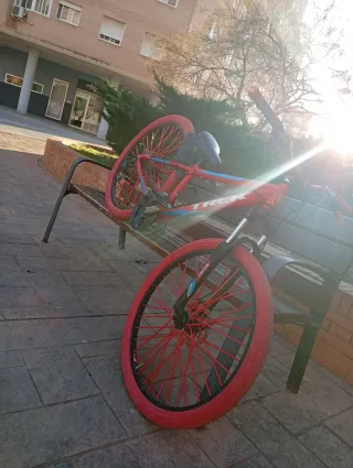 Bicicleta Trek Stunt Roja