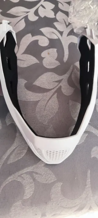 Capacete de Ciclismo Branco, Rosa e Turquesa