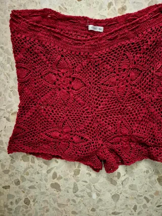 Shorts crochet Oysho talla única