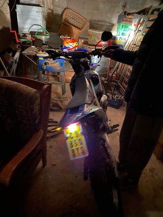 Portamatriculas con intermitentes LED