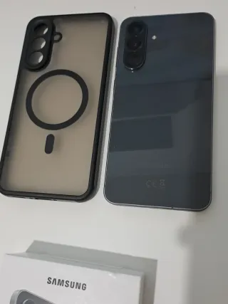 Samsung Galaxy A56 5G Gris + Funda + Cable C