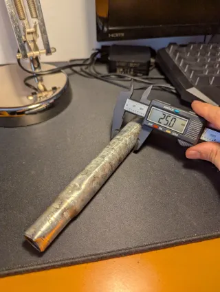 Reggisella bici 25,0 mm