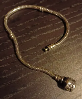 Pulsera Pandora Plata con Abalorios