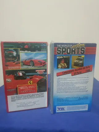 Lote 2 Videos Beta: Ferrari y Action Sports