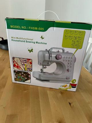 Máquina de coser FHSM-505 Mini Multifuncional