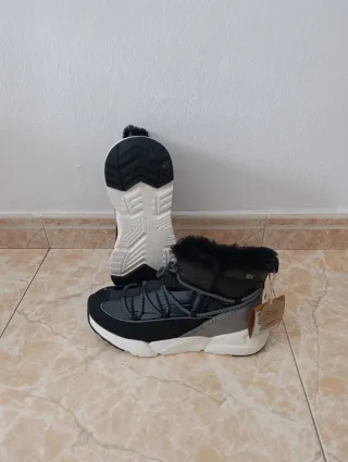 Botines Gioseppo Talla 36 Negro/Gris