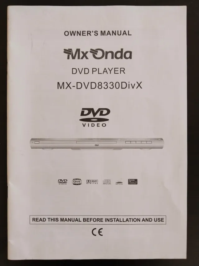 Reproductor DVD Mx Onda