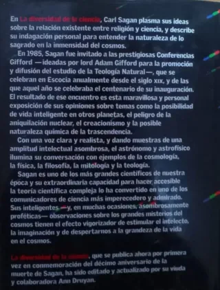 Pack 4 Libros Carl Sagan ( Tomas ).