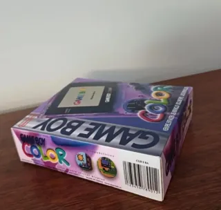 Caja Game Boy Color Morada-Transparente