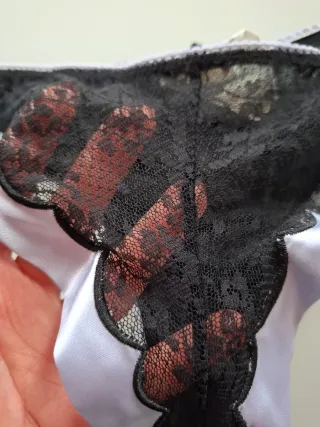 Set 2 pezzi Tezenis donna brasiliana culotte tg. L