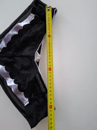 Set 2 pezzi Tezenis donna brasiliana culotte tg. L