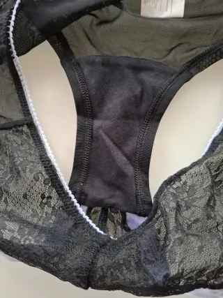 Set 2 pezzi Tezenis donna brasiliana culotte tg. L