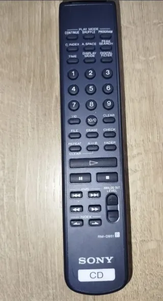 Mando a distancia Sony CD RM-D951