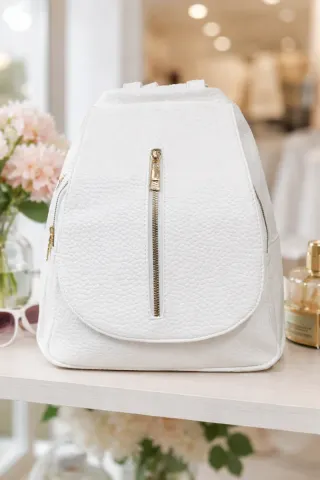 Mochila blanca