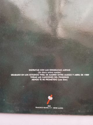 Un Pingüino en Mi Ascensor LP