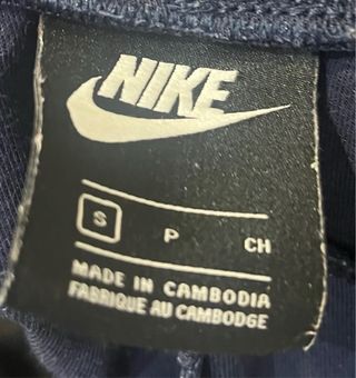 Pantalón de chándal Nike azul talla S