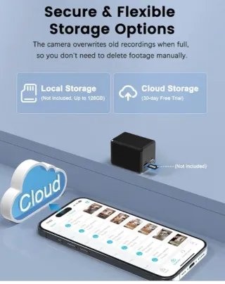 Mini cámara vigilancia 4G LTE