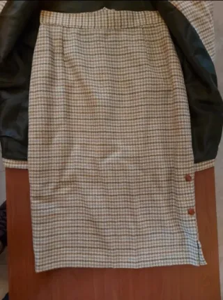 Pierre Cardin T.S/M-Traje Lana - New Old Stock-'80