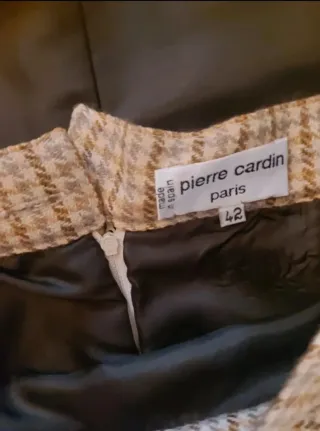 Pierre Cardin T.S/M-Traje Lana - New Old Stock-'80