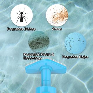 Aspirador Piscina Inalámbrico Recargable 3 en 1