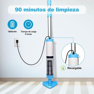 Aspirador Piscina Inalámbrico Recargable 3 en 1