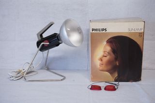 Lámpara Solar Philips Sunlamp HP 3202 Vintage