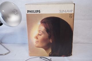 Lámpara Solar Philips Sunlamp HP 3202 Vintage
