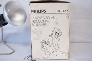 Lámpara Solar Philips Sunlamp HP 3202 Vintage