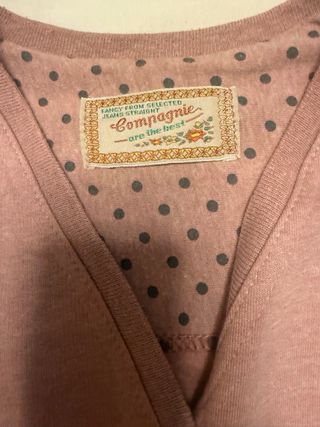 Chaleco rosa Compagnie Talla S