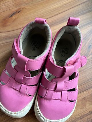 Sandalias Verano Feroz Niña Rosa talla 30