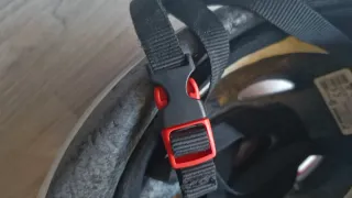 Casco infantil bici rojo