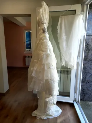 Vestido de Novia Rosa Clara Blanco