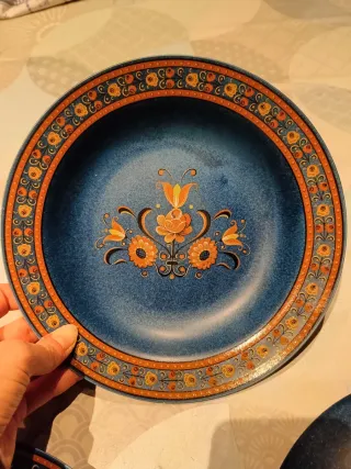 Set 3 piatti vintage Winterling Bavaria Germany