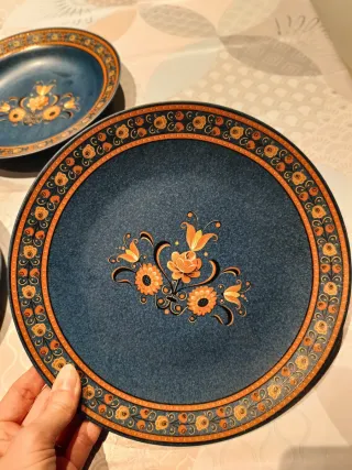 Set 3 piatti vintage Winterling Bavaria Germany