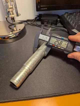 Reggisella bici 25,8 mm