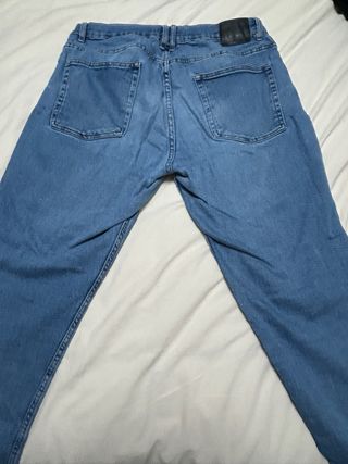Vaqueros Zara Hombre Azul