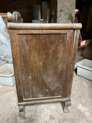 Mesita auxiliar madera vintage