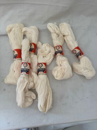 6 Madejas Hilo Algodón HILANDERA