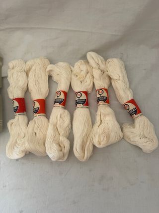 6 Madejas Hilo Algodón HILANDERA