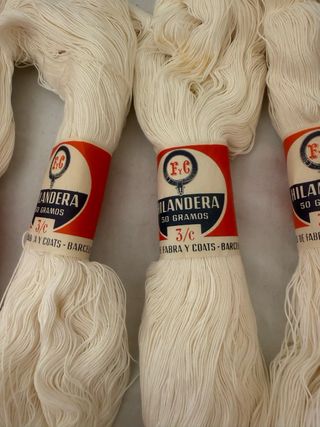 6 Madejas Hilo Algodón HILANDERA