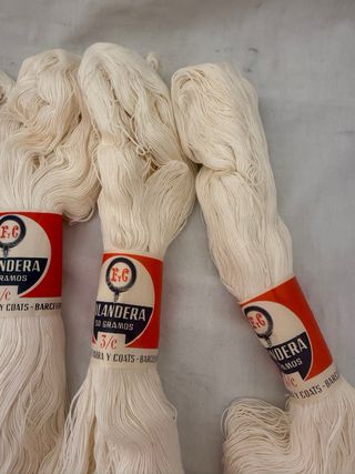 6 Madejas Hilo Algodón HILANDERA
