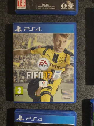 Lote 5 Juegos PS4: Mortal Kombat XL, FIFA 17, Call