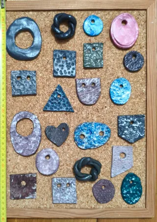 Colgantes Cerámica Hechos a Mano