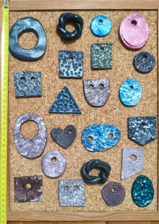 Colgantes Cerámica Hechos a Mano