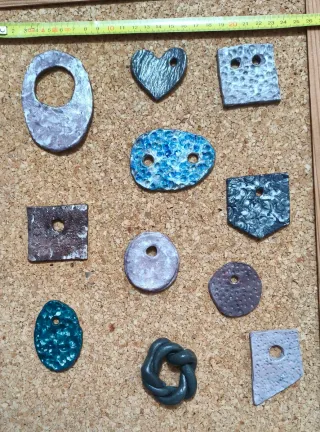 Colgantes Cerámica Hechos a Mano